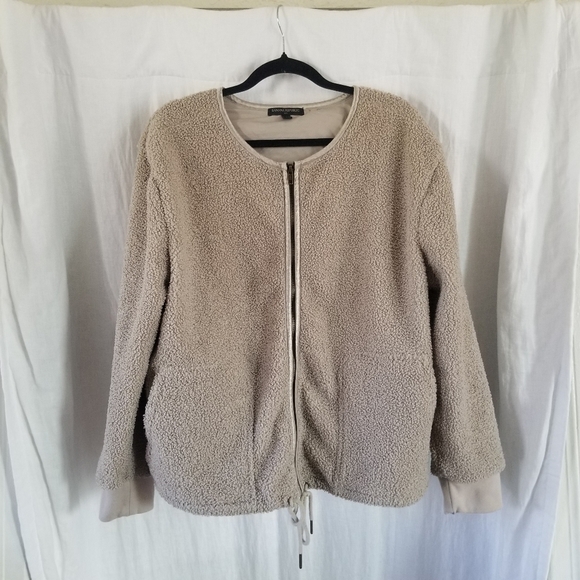 Banana RepublicSherpa Collarless Jacket